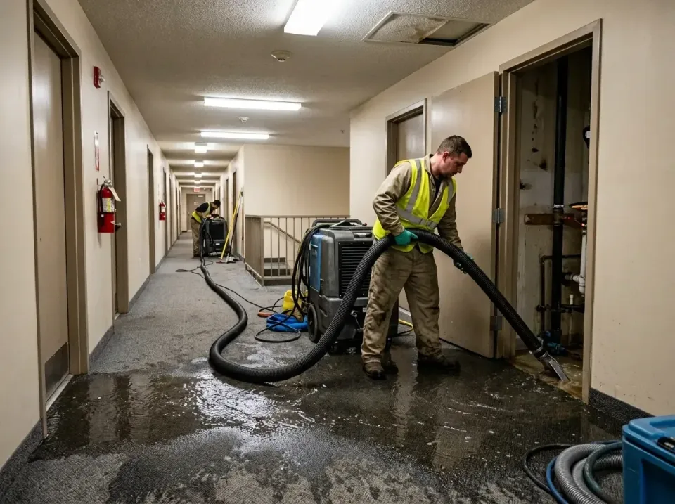 multi-unit-apartment-hallway-f-005 — frequently asked questions, Emergency Burst Pipe Water Extraction & Removal in Pocasset…